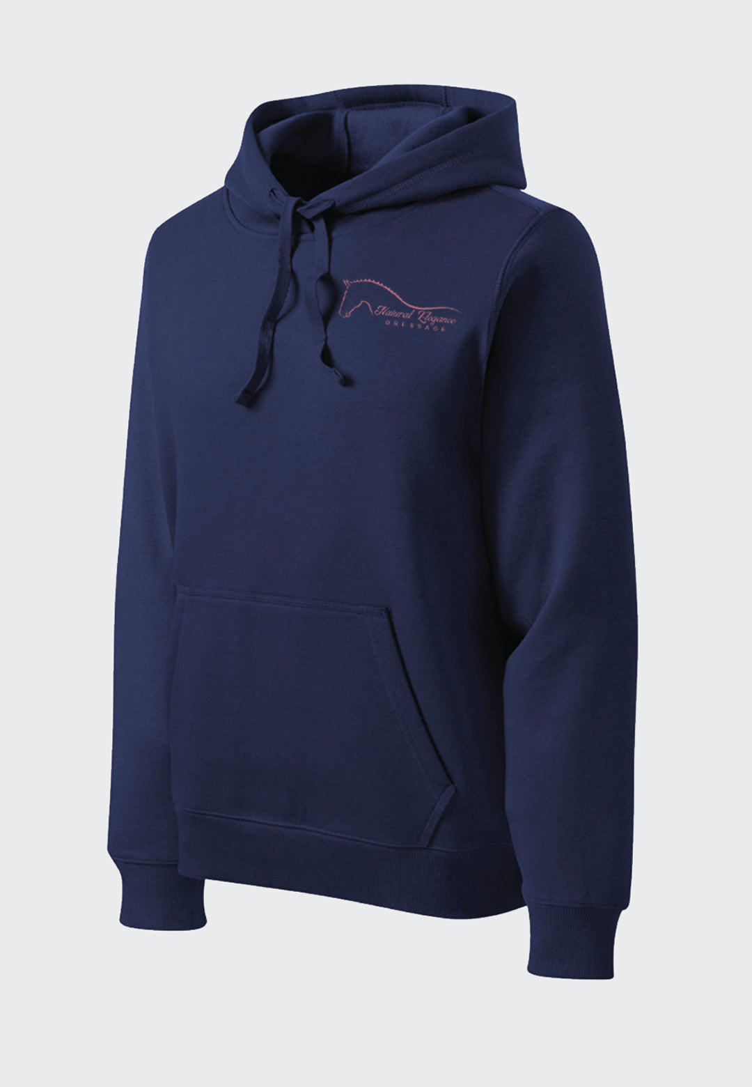 Natural Elegance Dressage Sport-Tek® Navy Hooded Sweatshirt - Ladies/Mens/Youth Sizes