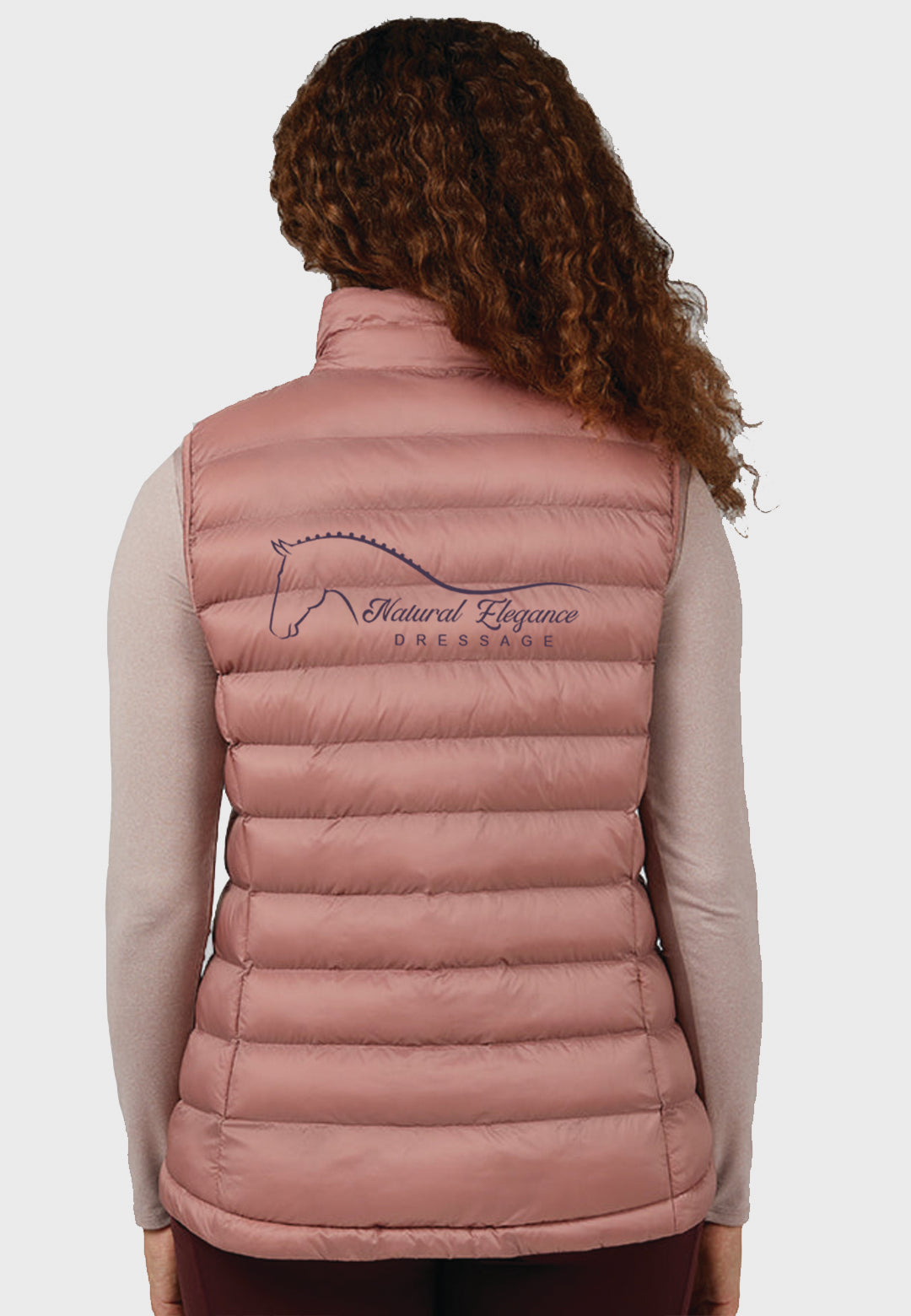 Natural Elegance Dressage 32 Degrees Womens LIGHTWEIGHT POLY-FILL PACKABLE VEST, 2 Color Options