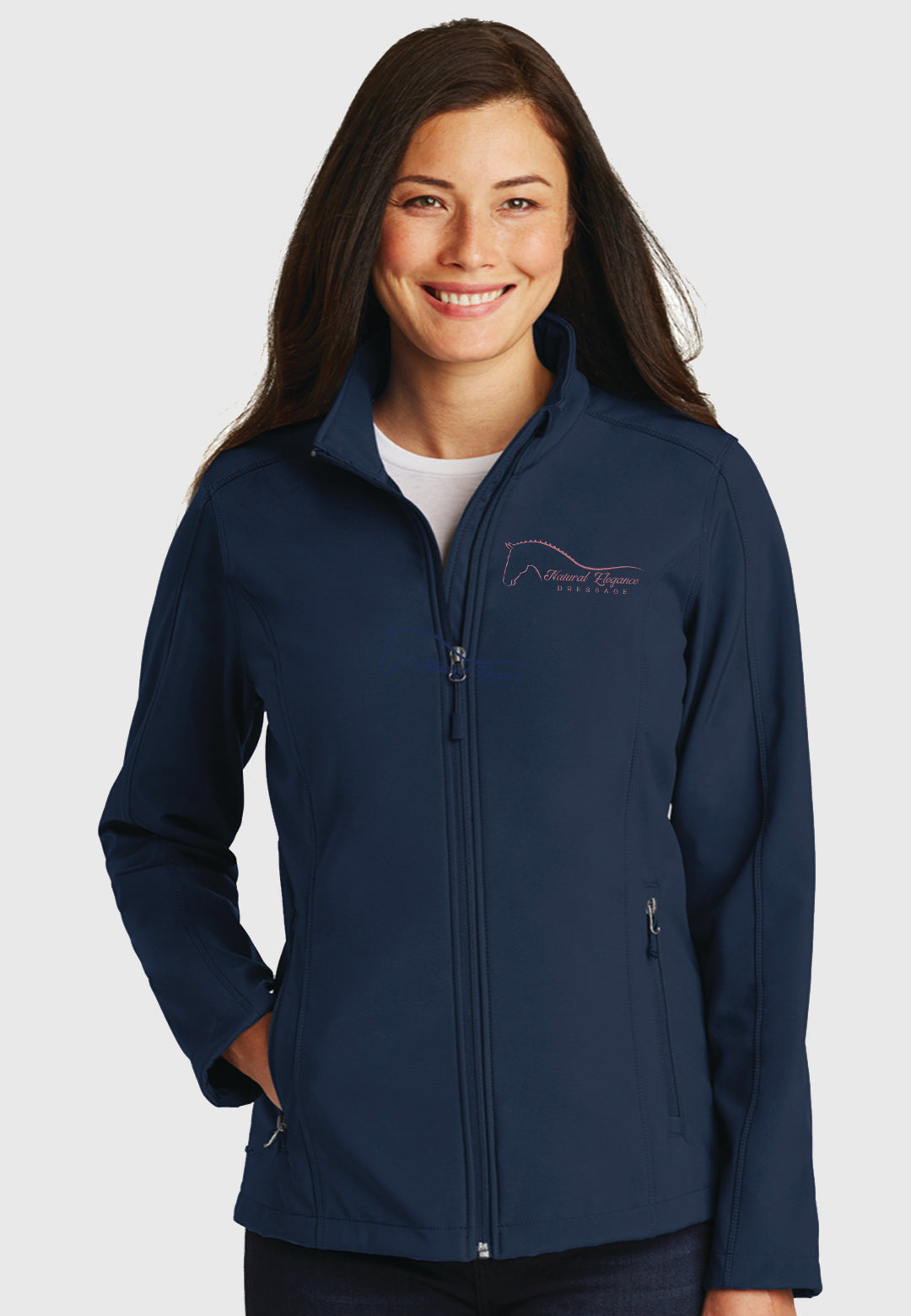 Natural Elegance Dressage Port Authority® Ladies Core Soft Shell Jacket