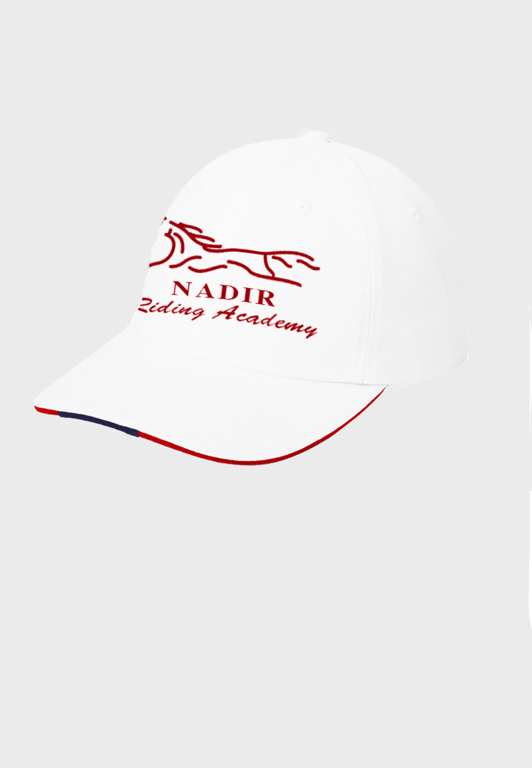 Nadir Riding Academy Port Authority® Sandwich Bill Cap with Striped Closure