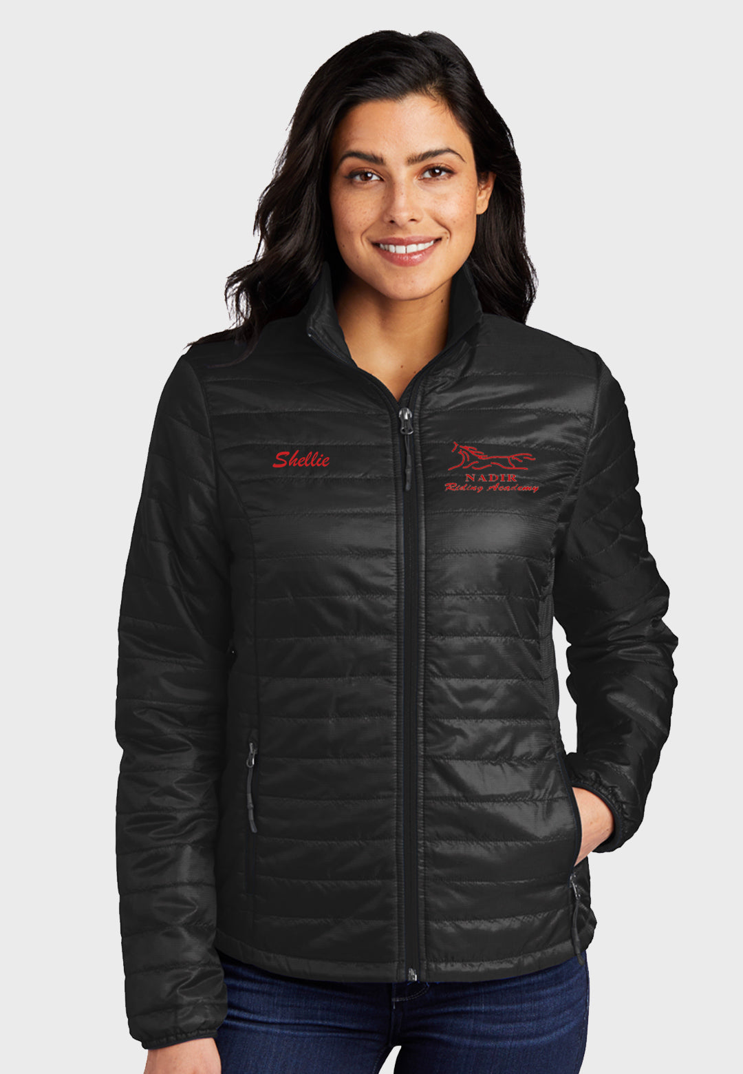 Nadir Riding Academy Port Authority® Packable Puffy Jacket - Ladies/Mens Sizes