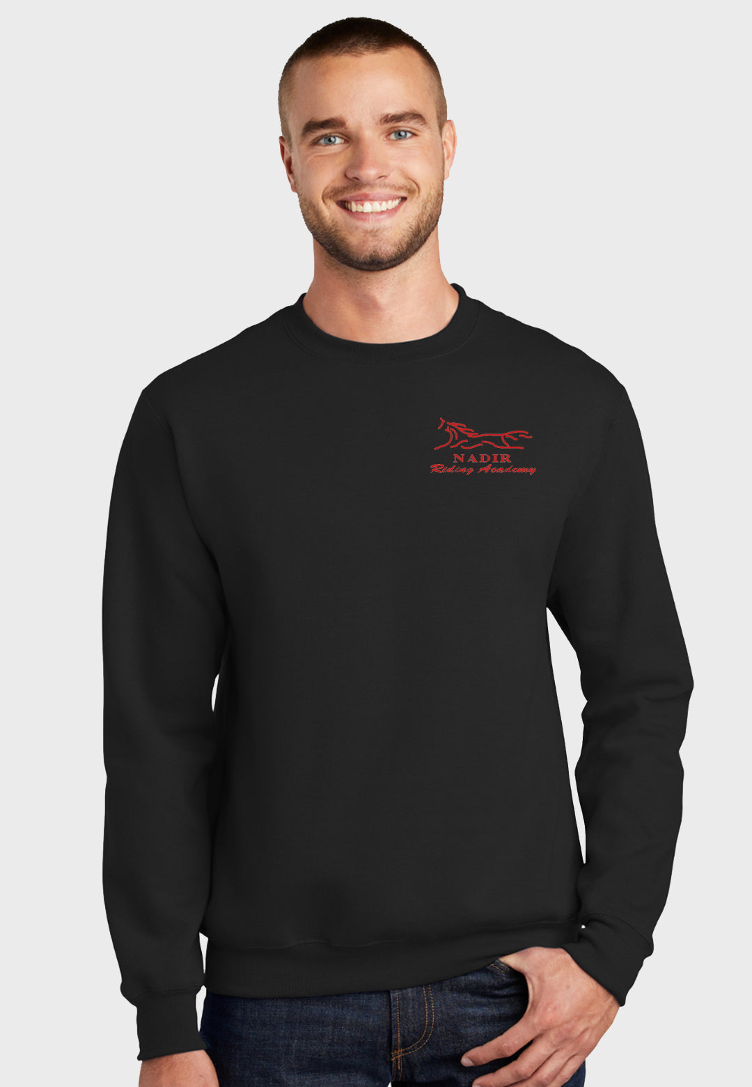 Nadir Riding Academy Port & Company® Essential Fleece Crewneck Sweatshirt - Adult (unisex)/Youth Sizes