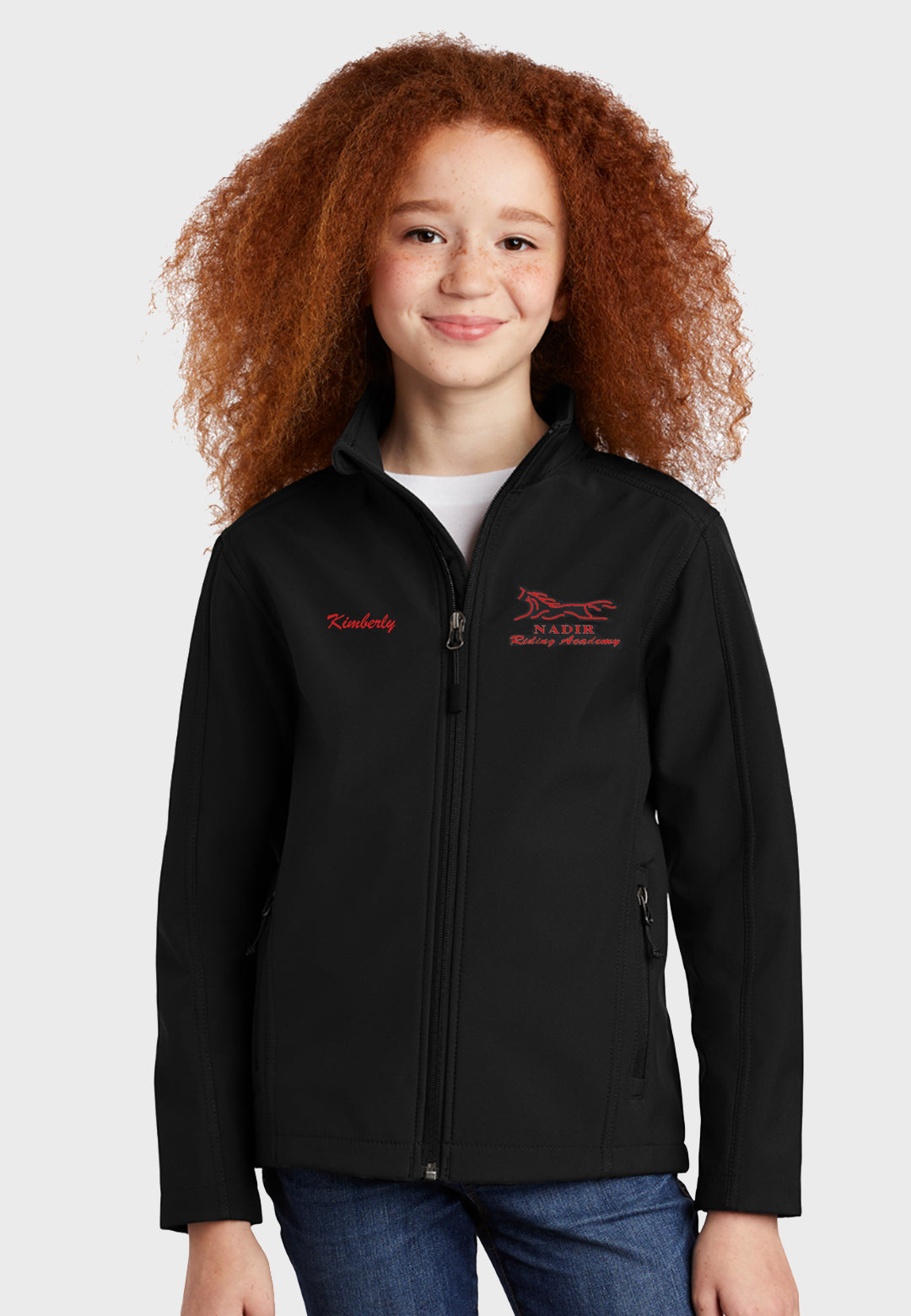 Nadir Riding Academy Port Authority® Youth Core Soft Shell Jacket