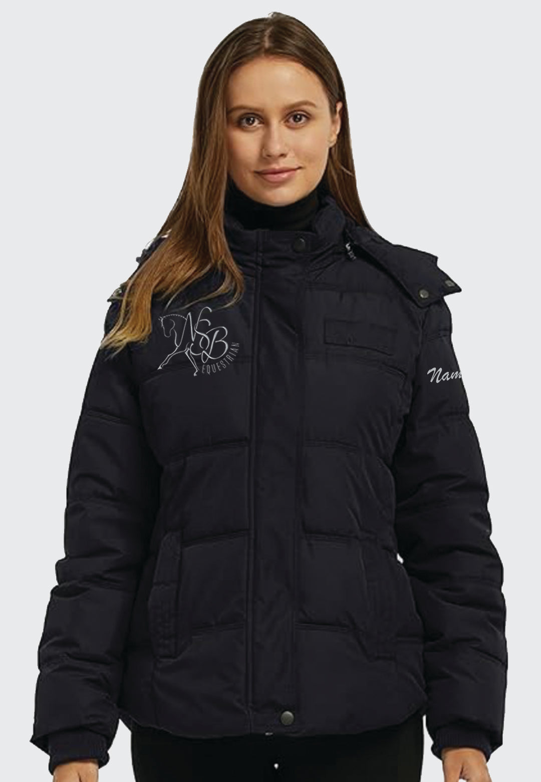 NSB Equestrian Wantdo Ladies Winter Jacket with Removable Hood