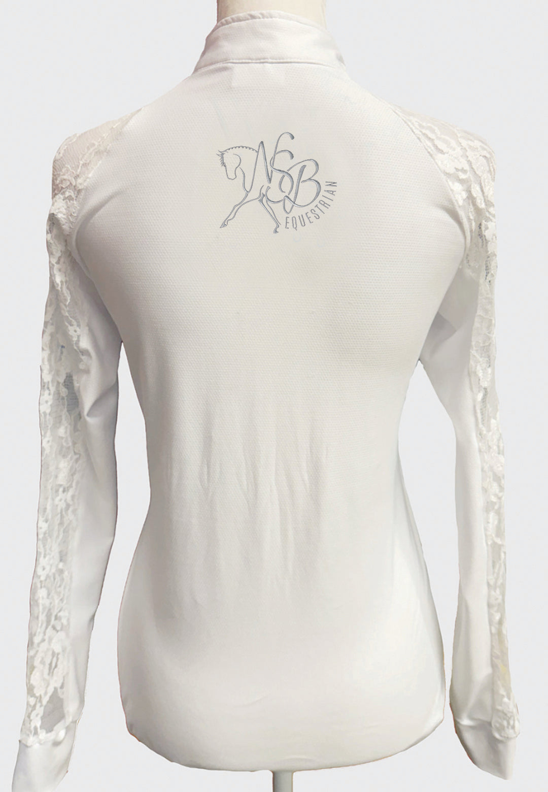 NSB Equestrian Ladies Lace Show Shirt