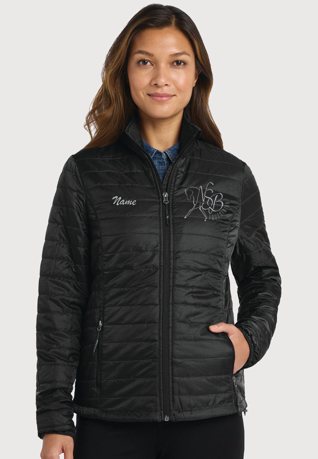 NSB Equestrian Port Authority® Packable Puffy Jacket - Ladies + Mens Sizes