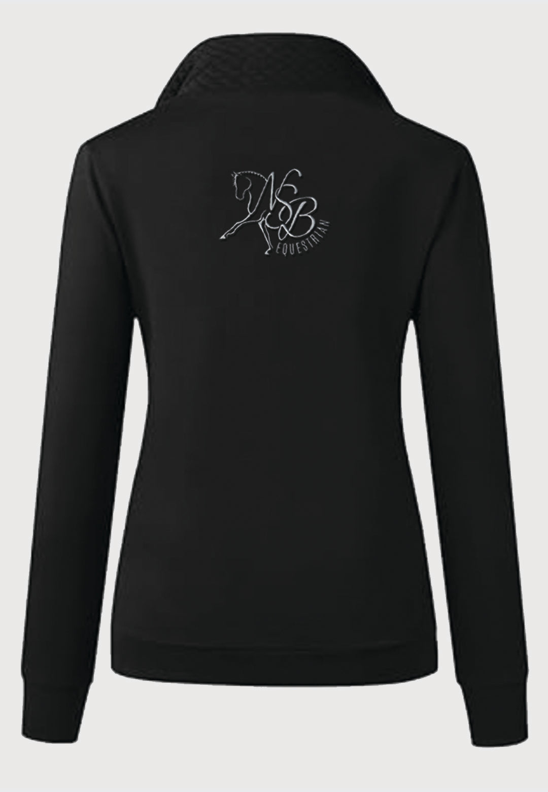 NSB Equestrian BTFBM Ladies Quilted 1/4 Zip Sweatshirt