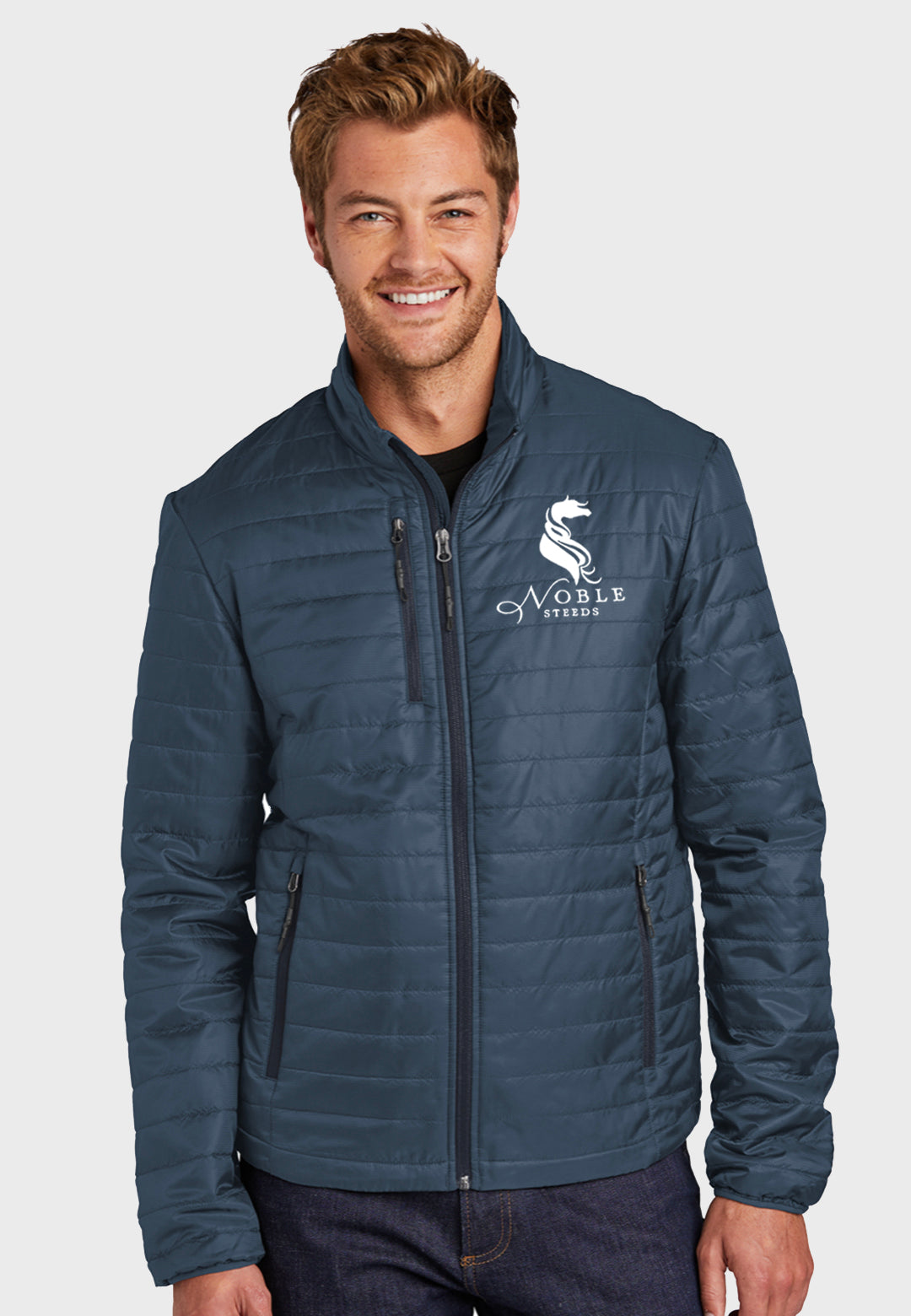 Noble Steeds Port Authority® Packable Puffy Jacket - Ladies/Mens Sizes