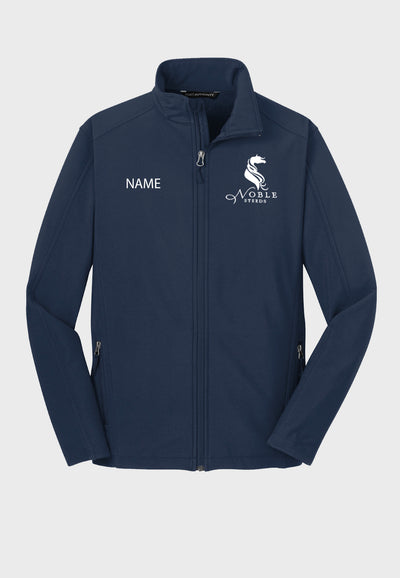 Noble Steeds Port Authority® Core Navy Soft Shell Jacket - Men's/Ladies/Youth