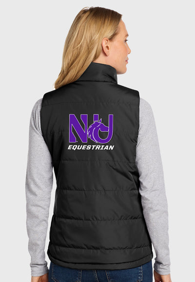 Northwestern University Equestrian Team Port Authority® Ladies Puffer Vest