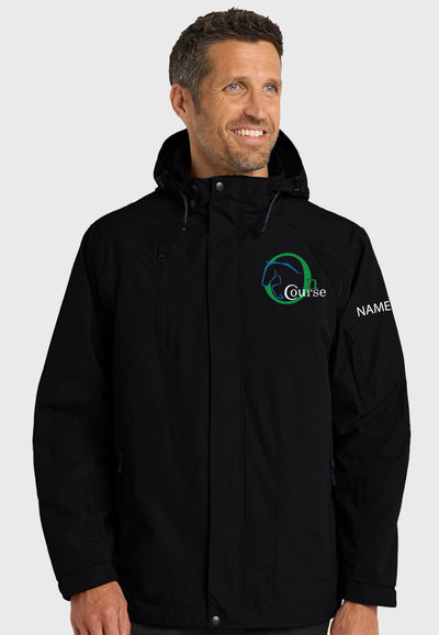 On Course Riding Academy Port Authority® All-Season II Black Jacket - Ladies/Mens Sizes