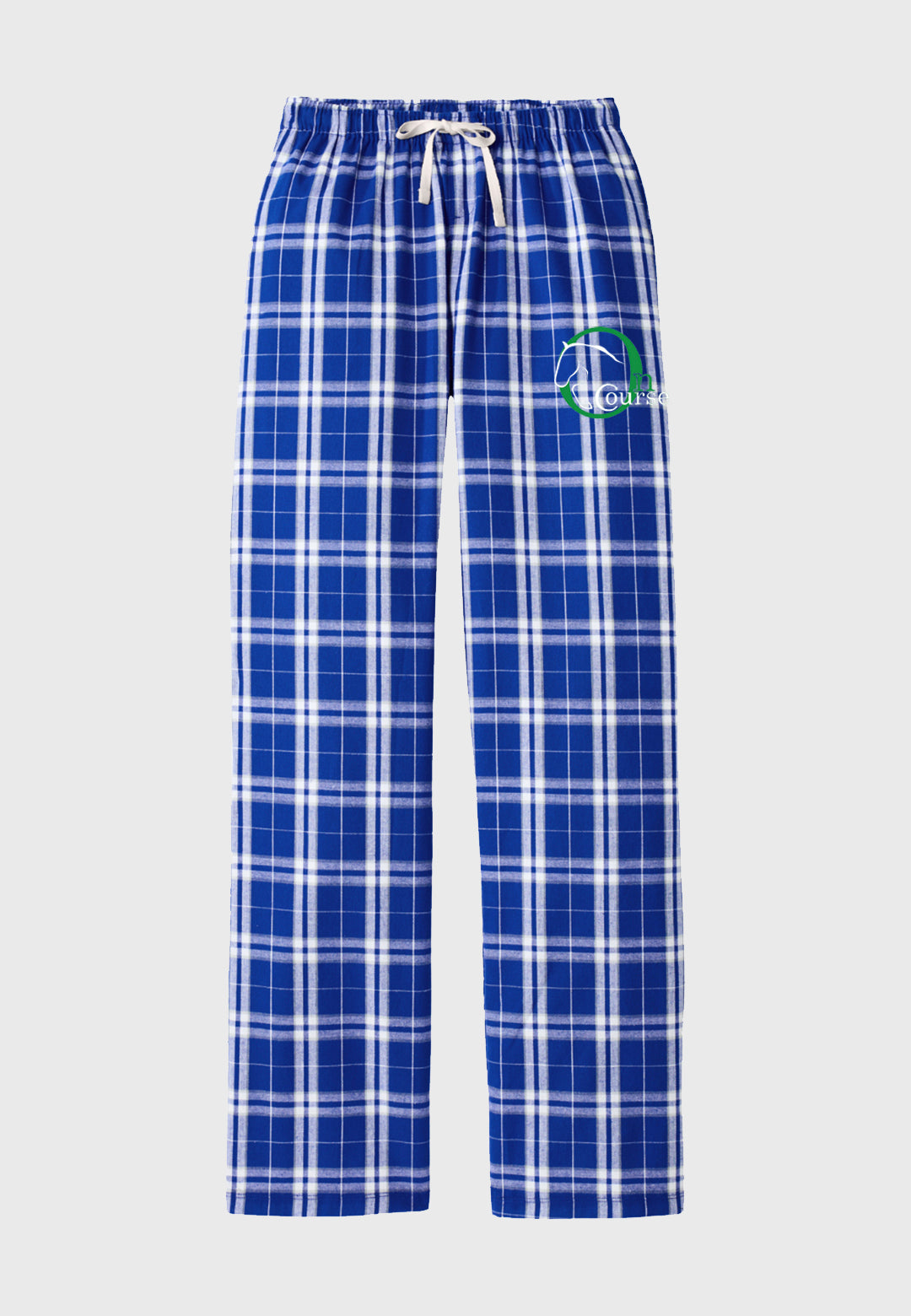 On Course Riding Academy District ® Flannel Plaid Pant, Ladies + Unisex Sizes, 2 Color Options