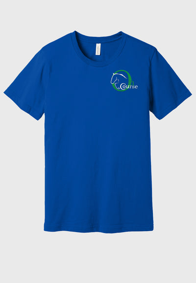 On Course Riding Academy BELLA+CANVAS ® Unisex Jersey Short Sleeve Tee - Adult/Youth Sizes, 2 Color Options