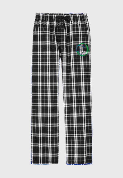 On Course Riding Academy District ® Flannel Plaid Pant, Ladies + Unisex Sizes, 2 Color Options