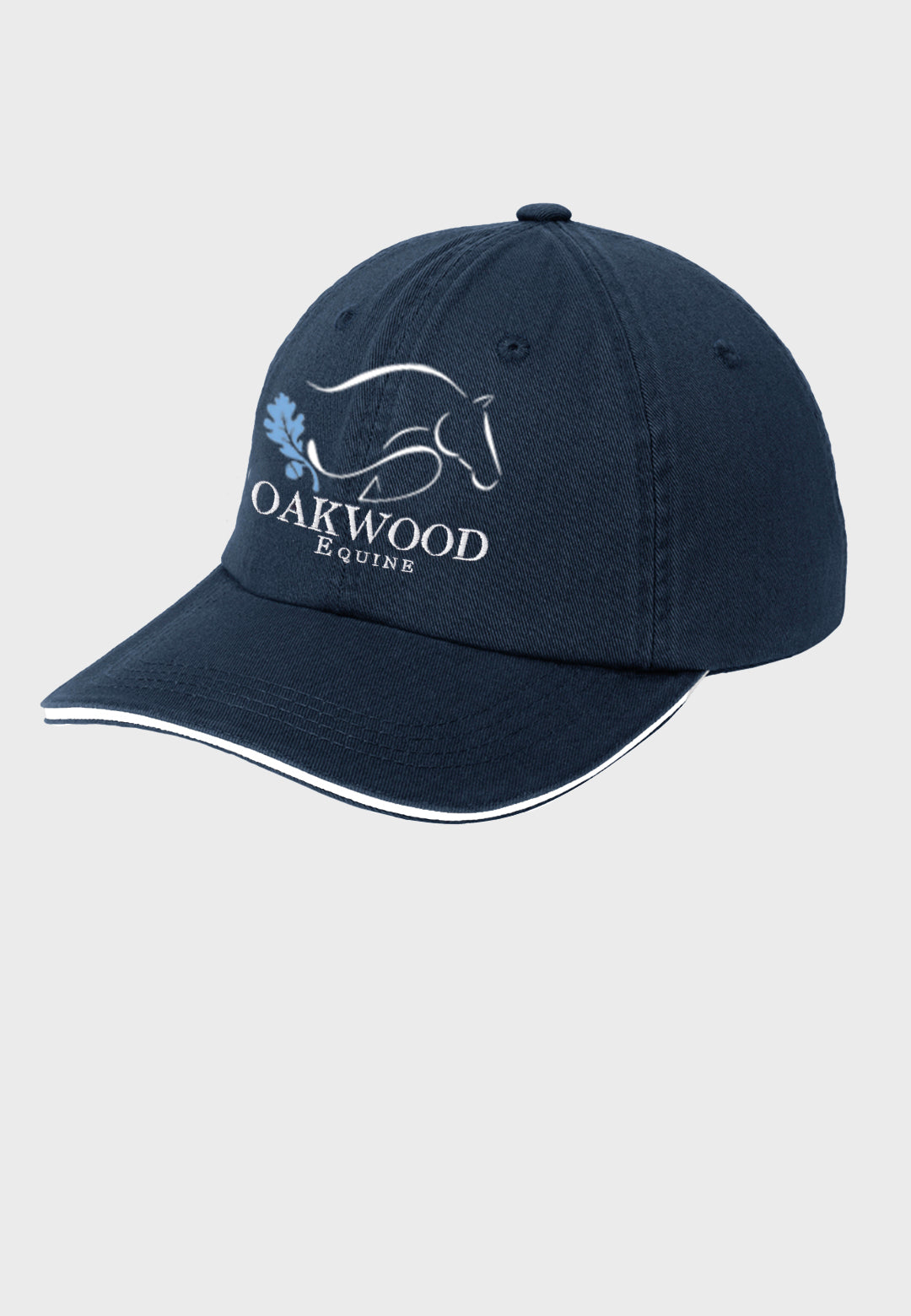 Oakwood Equine Port Authority® Sandwich Bill Cap with Striped Closure