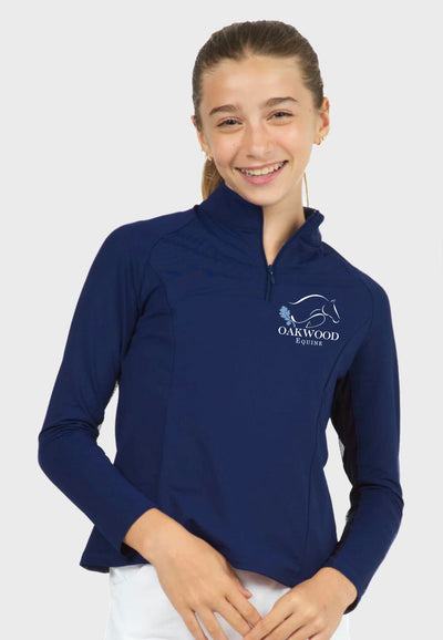 Oakwood Equine IBKÜL® Long Sleeve Sun Shirt - Ladies + Girls Sizes, 2 Color Options