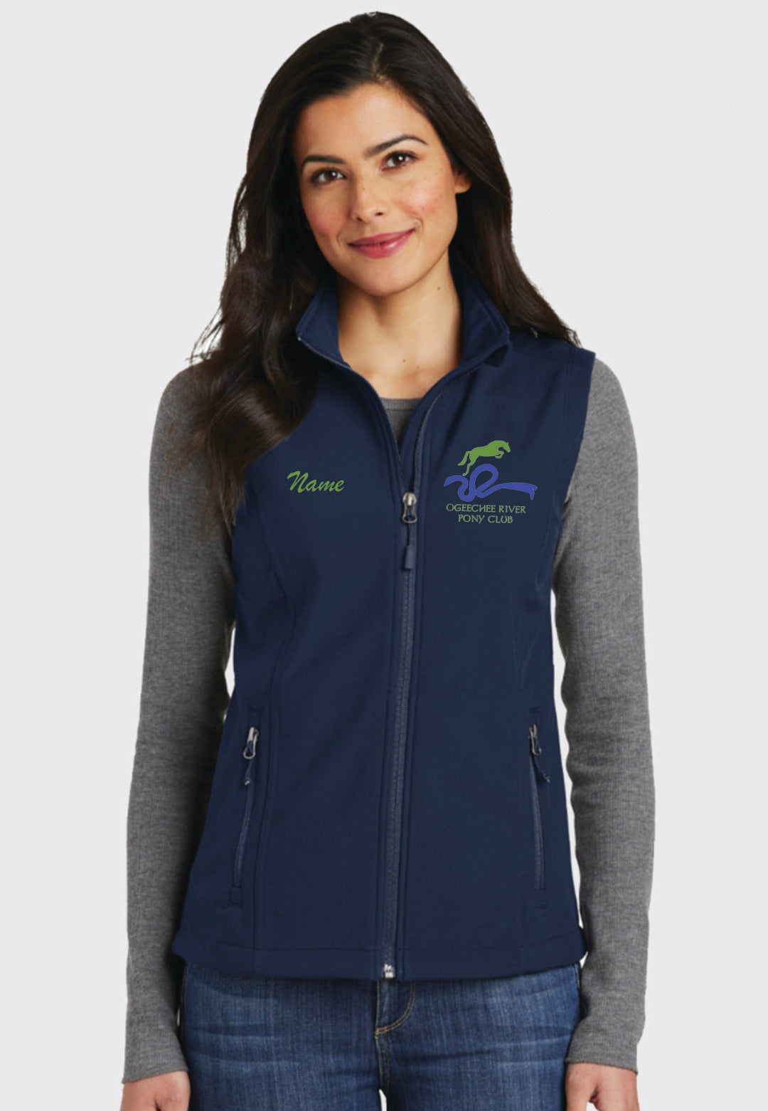 Ogeechee River Pony Club Port Authority® Ladies Core Soft Shell Vest