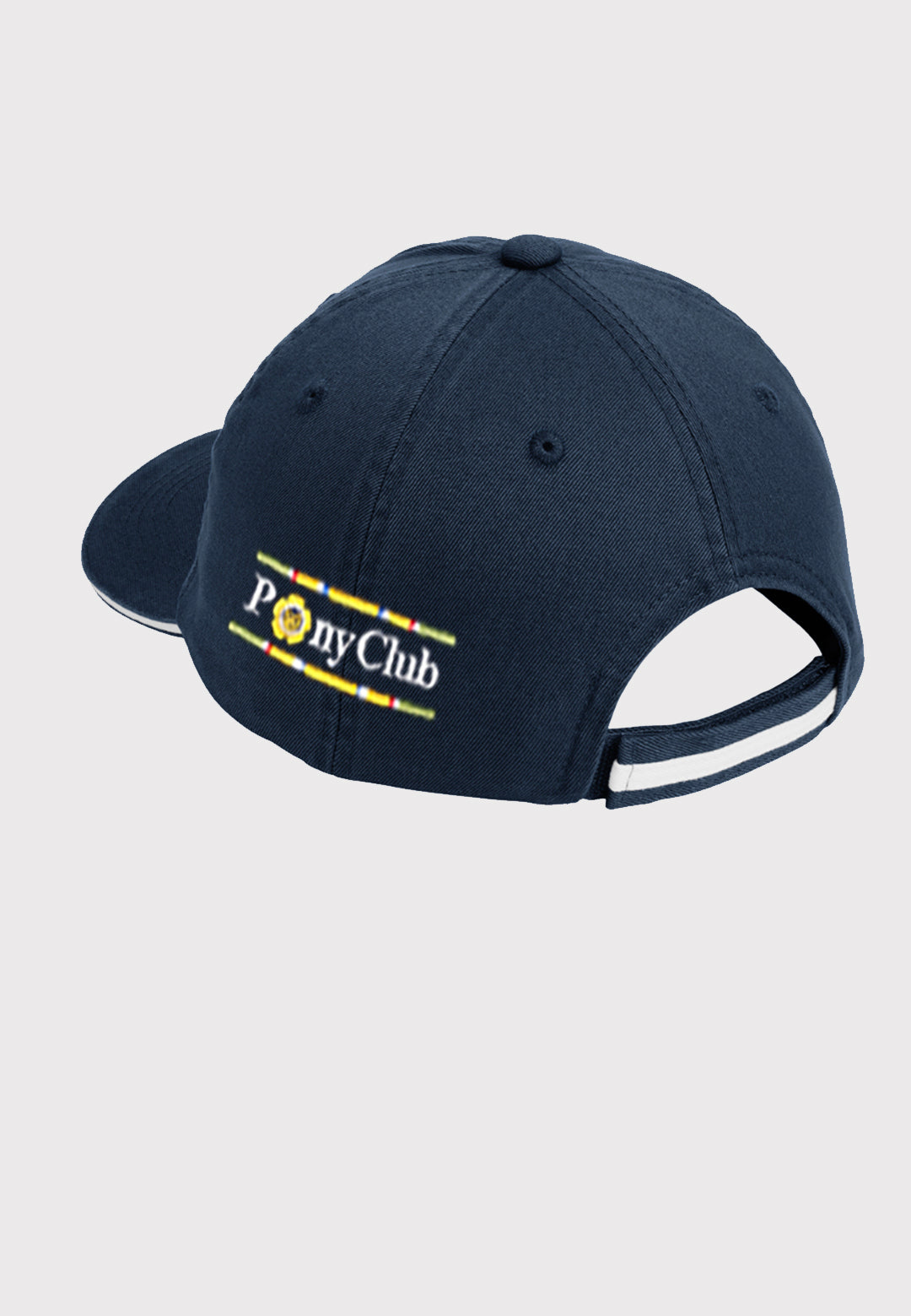 Ogeechee River Pony Club Port Authority® Sandwich Bill Cap with Striped Closure