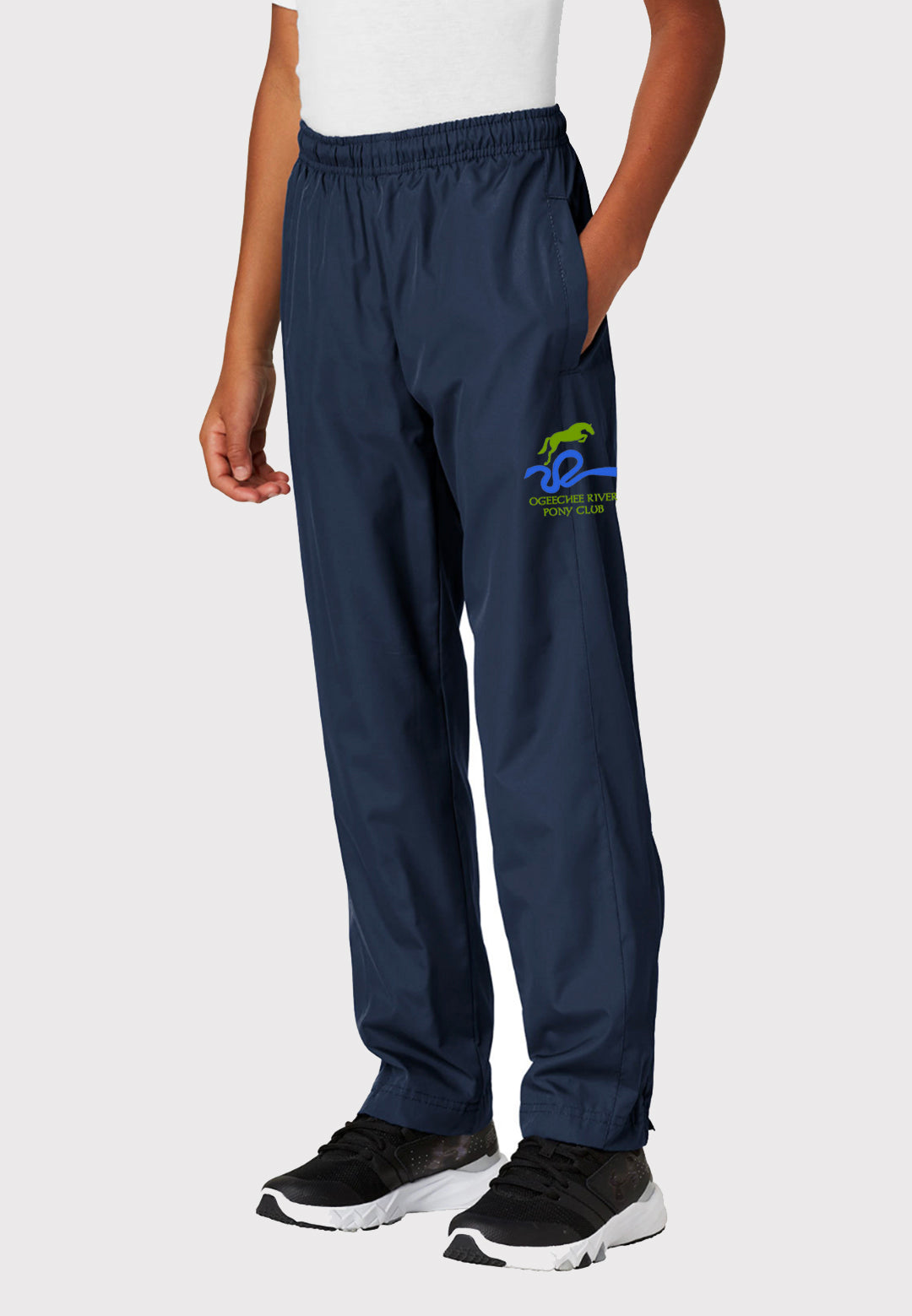 Ogeechee River Pony Club Sport-Tek® Pull-On Wind Pant  - Youth Sizes