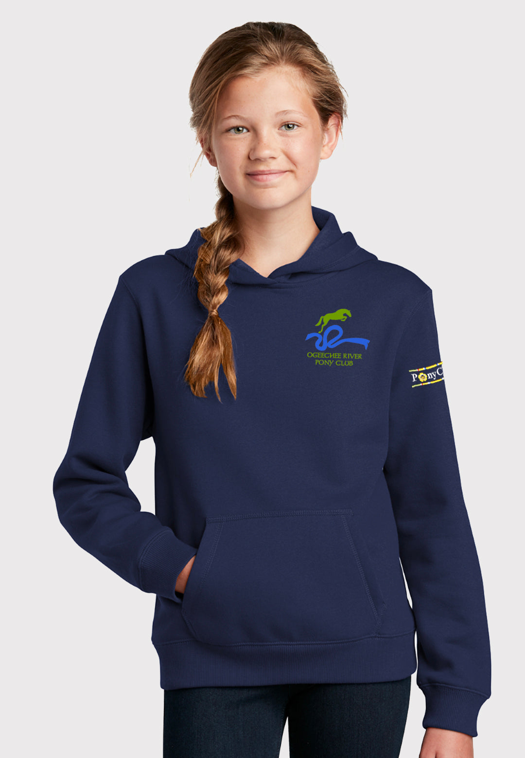 Ogeechee River Pony Club Sport-Tek® Hooded Sweatshirt - Youth + Ladies Sizes