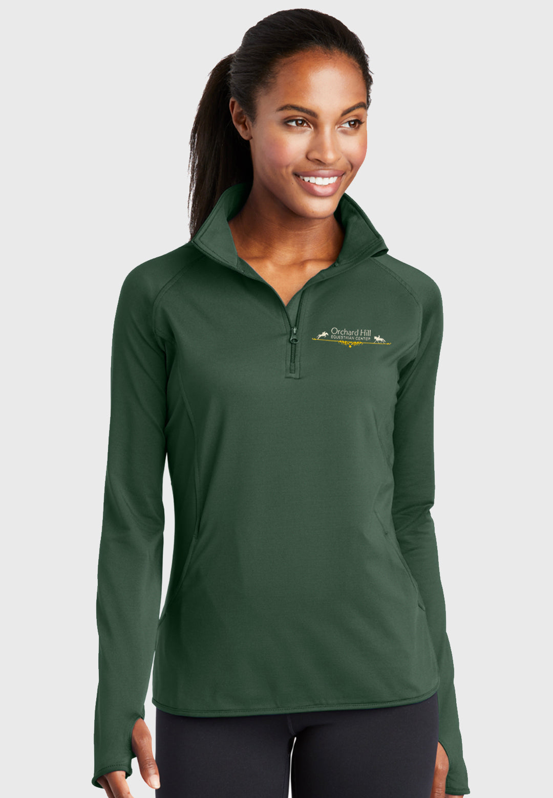 Orchard Hill Equestrian Center Sport-Tek® Sport-Wick® Stretch 1/2-Zip Pullover, Ladies + Mens Sizes