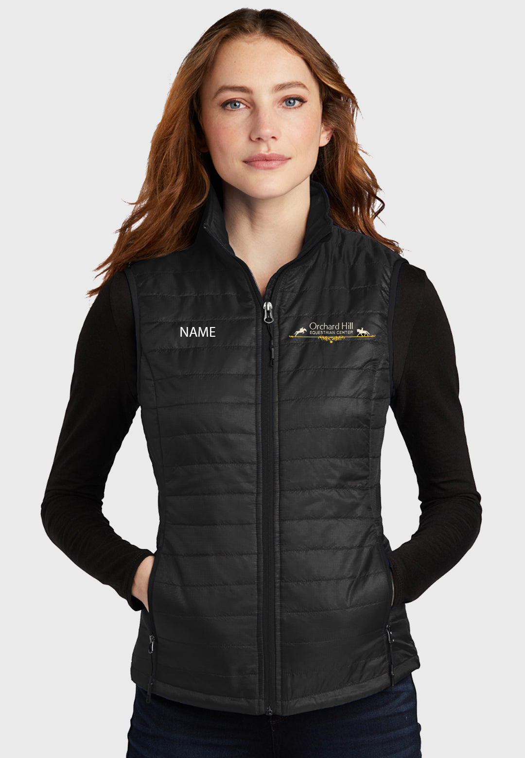 Orchard Hill Equestrian Center Port Authority® Packable Puffy Vest - Ladies/Mens Styles