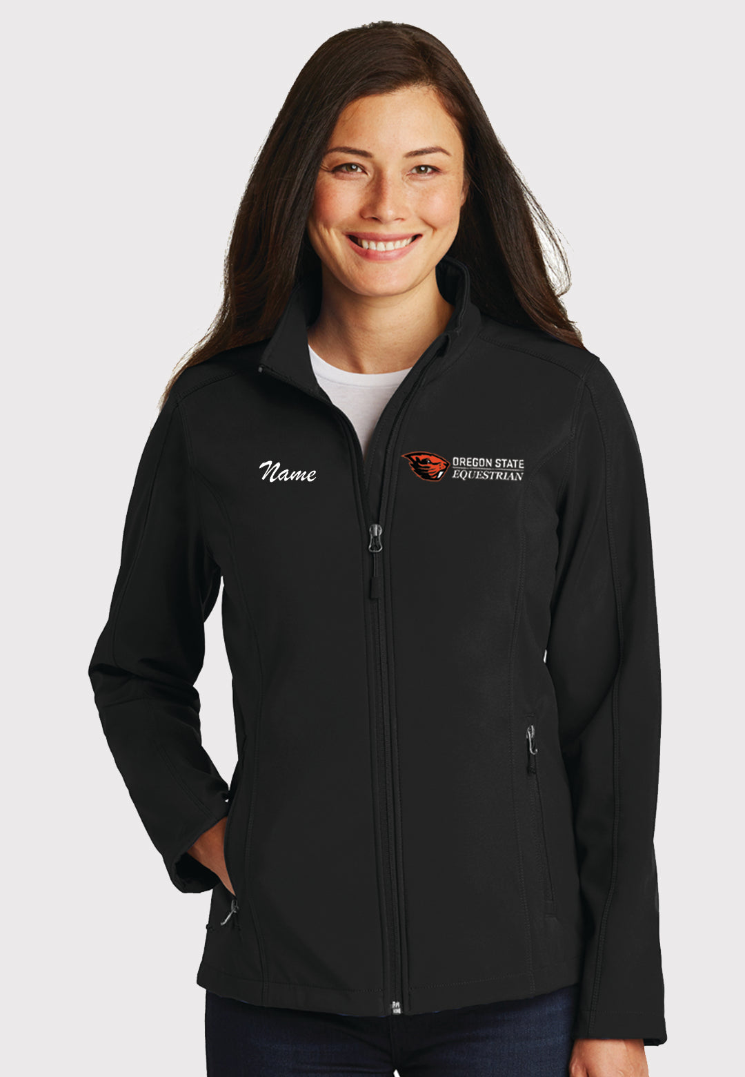 Oregon State Equestrian Port Authority® Ladies Core Soft Shell Jacket