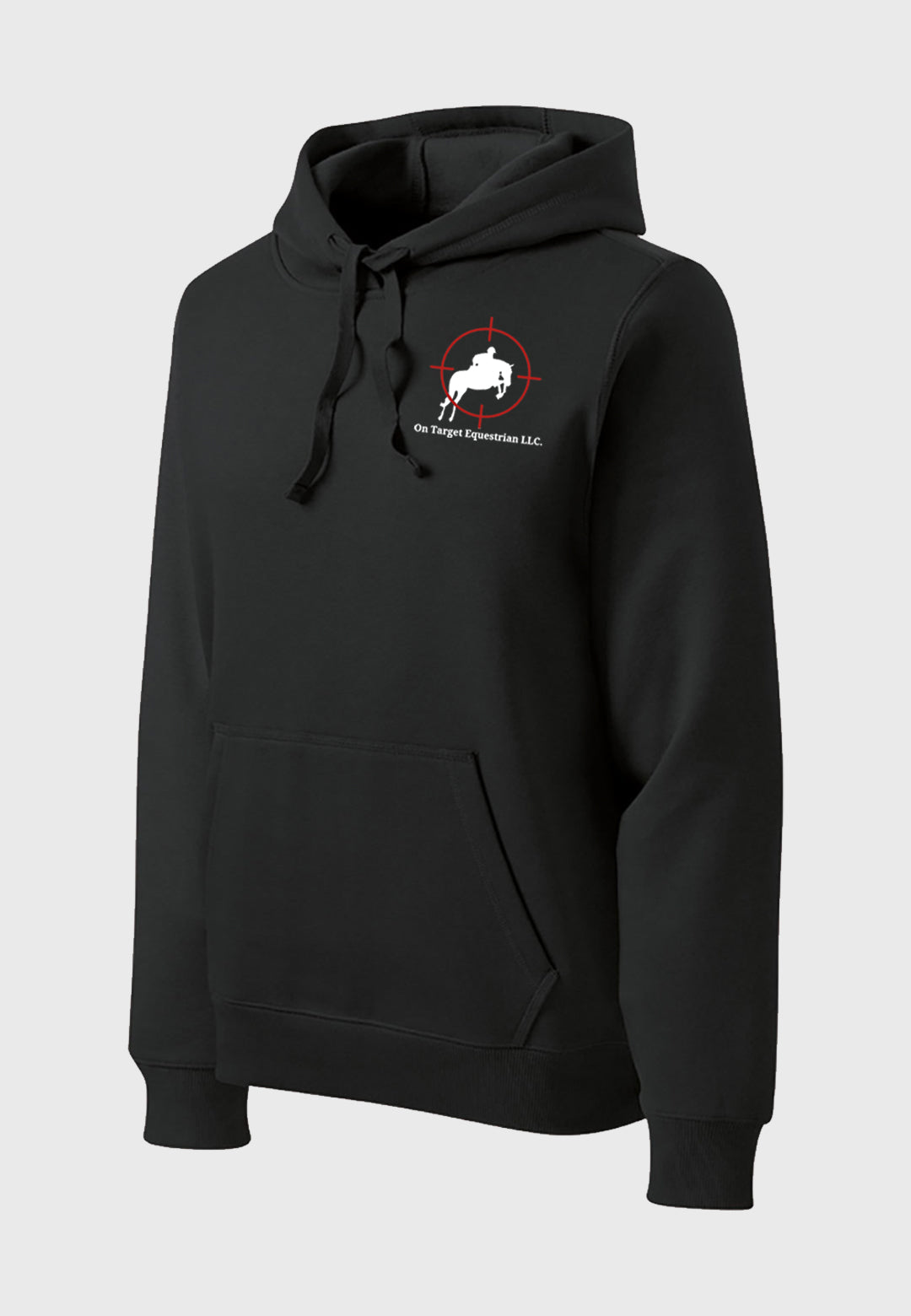 On Target Equestrian Sport-Tek® Adult Unisex Hooded Sweatshirt - 2 Color Options