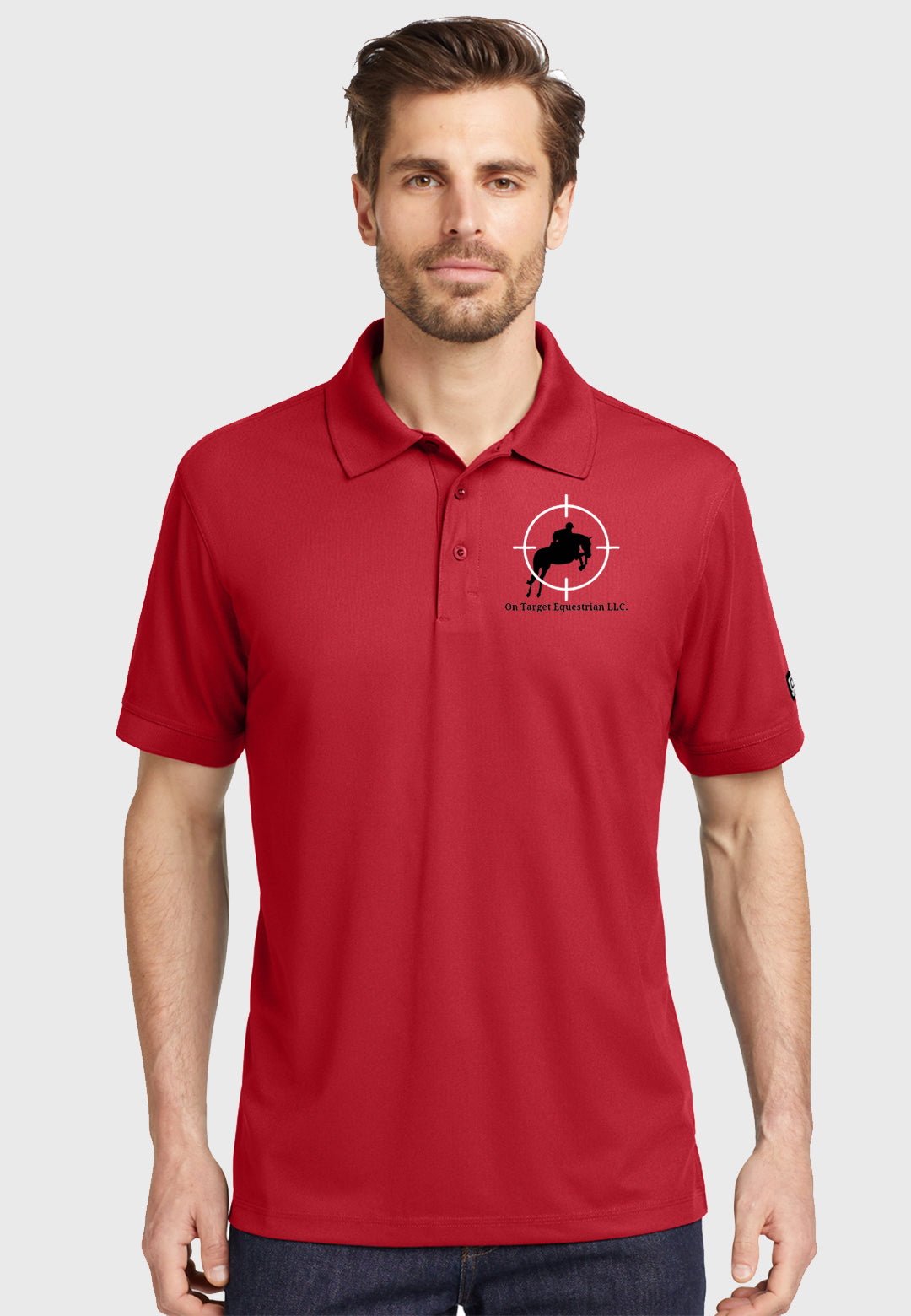 On Target Equestrian OGIO® Mens Caliber 2.0 Polo, 2 Color Options