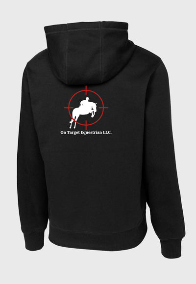 On Target Equestrian Sport-Tek® Adult Unisex Hooded Sweatshirt - 2 Color Options