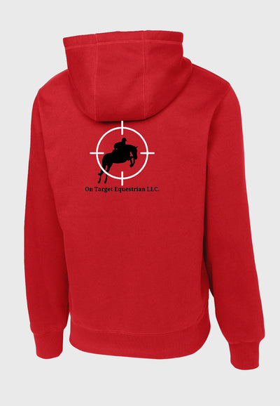 On Target Equestrian Sport-Tek® Adult Unisex Hooded Sweatshirt - 2 Color Options