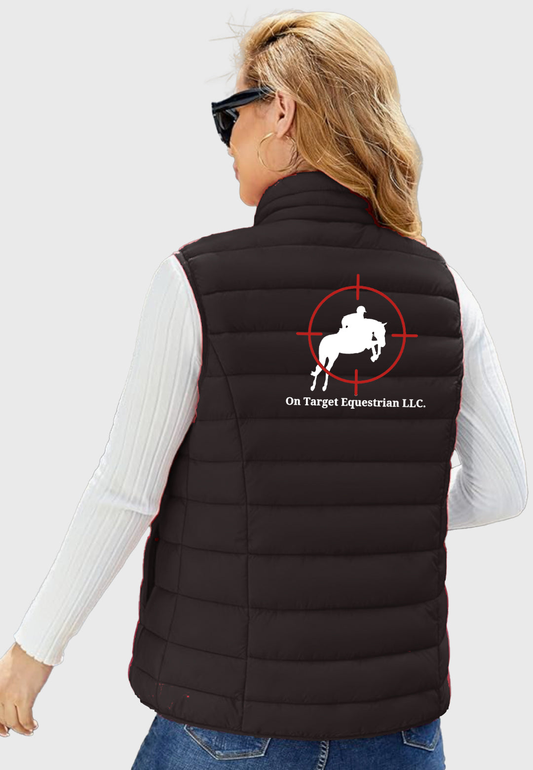 On Target Equestrian MAGCOMSEN Lightweight Women's Puffer Vest, 2 Color Options