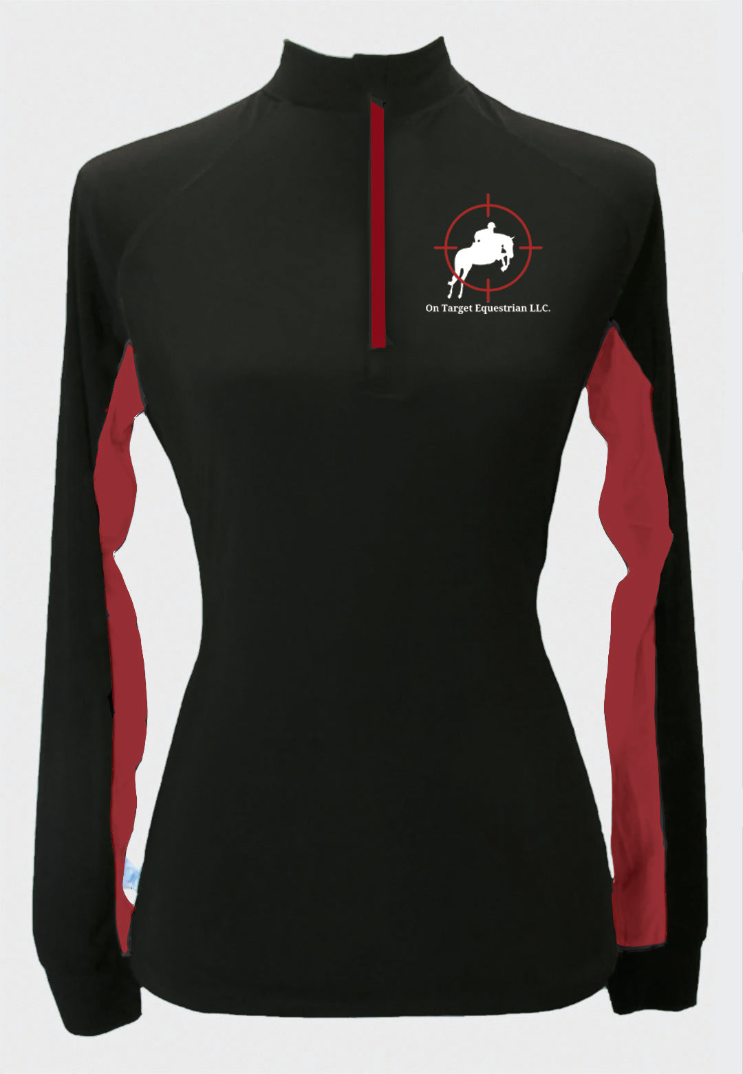 On Target Equestrian IAH Custom LS Sun Shirt, Adult Sizes + Youth Sizes