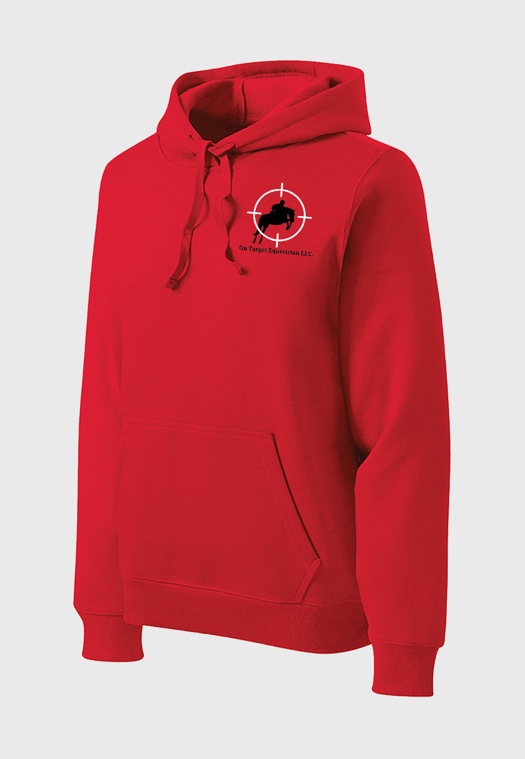 On Target Equestrian Sport-Tek® Adult Unisex Hooded Sweatshirt - 2 Color Options