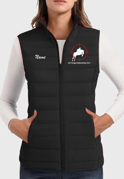 On Target Equestrian MAGCOMSEN Lightweight Women's Puffer Vest, 2 Color Options