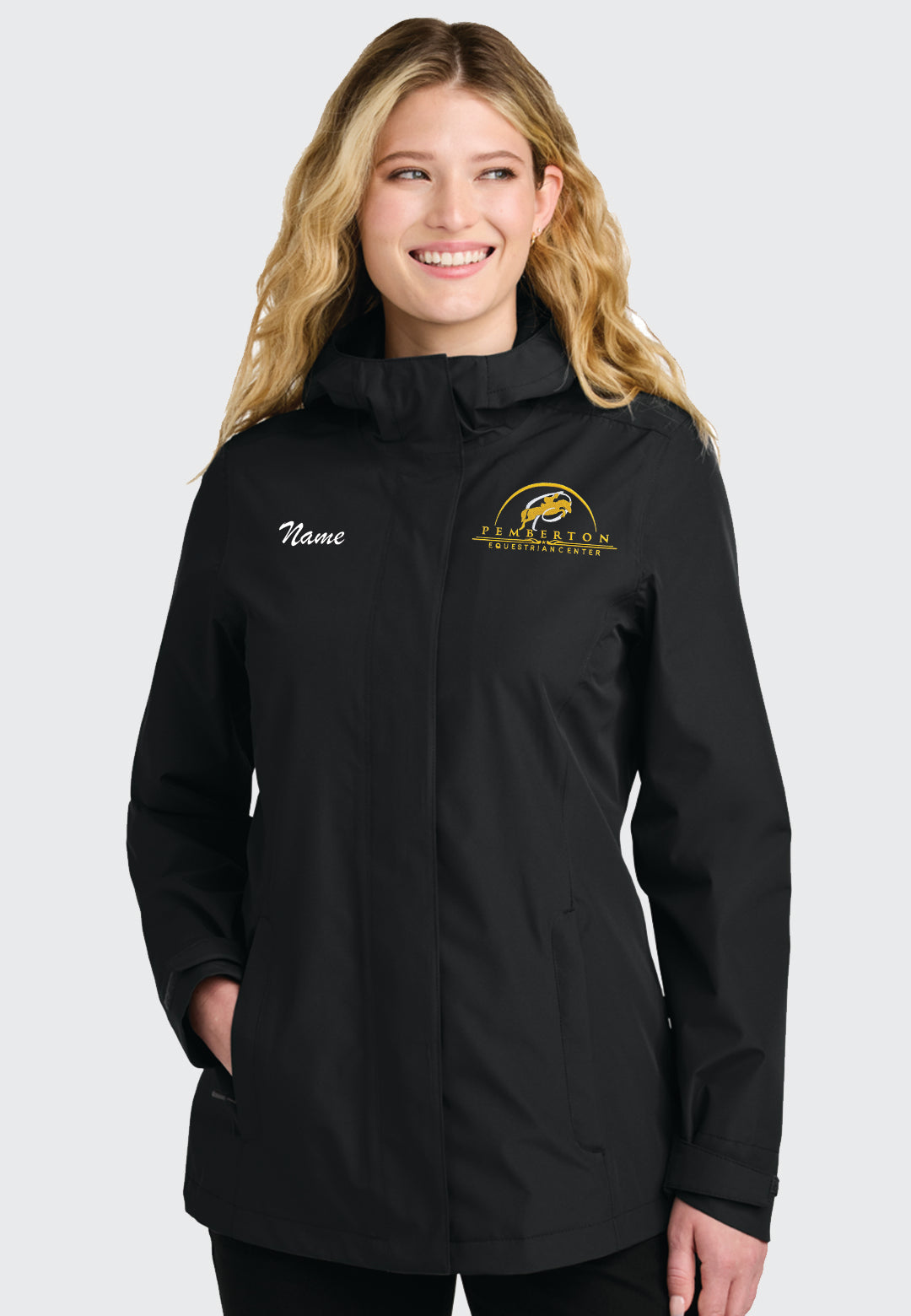 Pemberton Equestrian Center Port Authority® Ladies C-FREE® Rain Jacket, Ladies + Mens Sizes