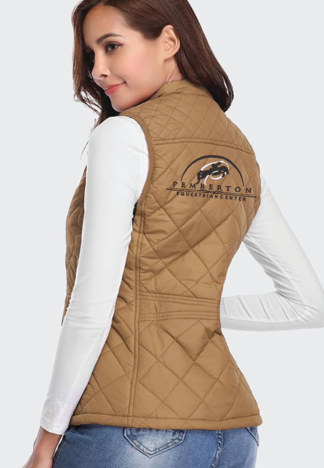 Pemberton Equestrian Center Miss Molly Quilted Vest, 2 Color Options