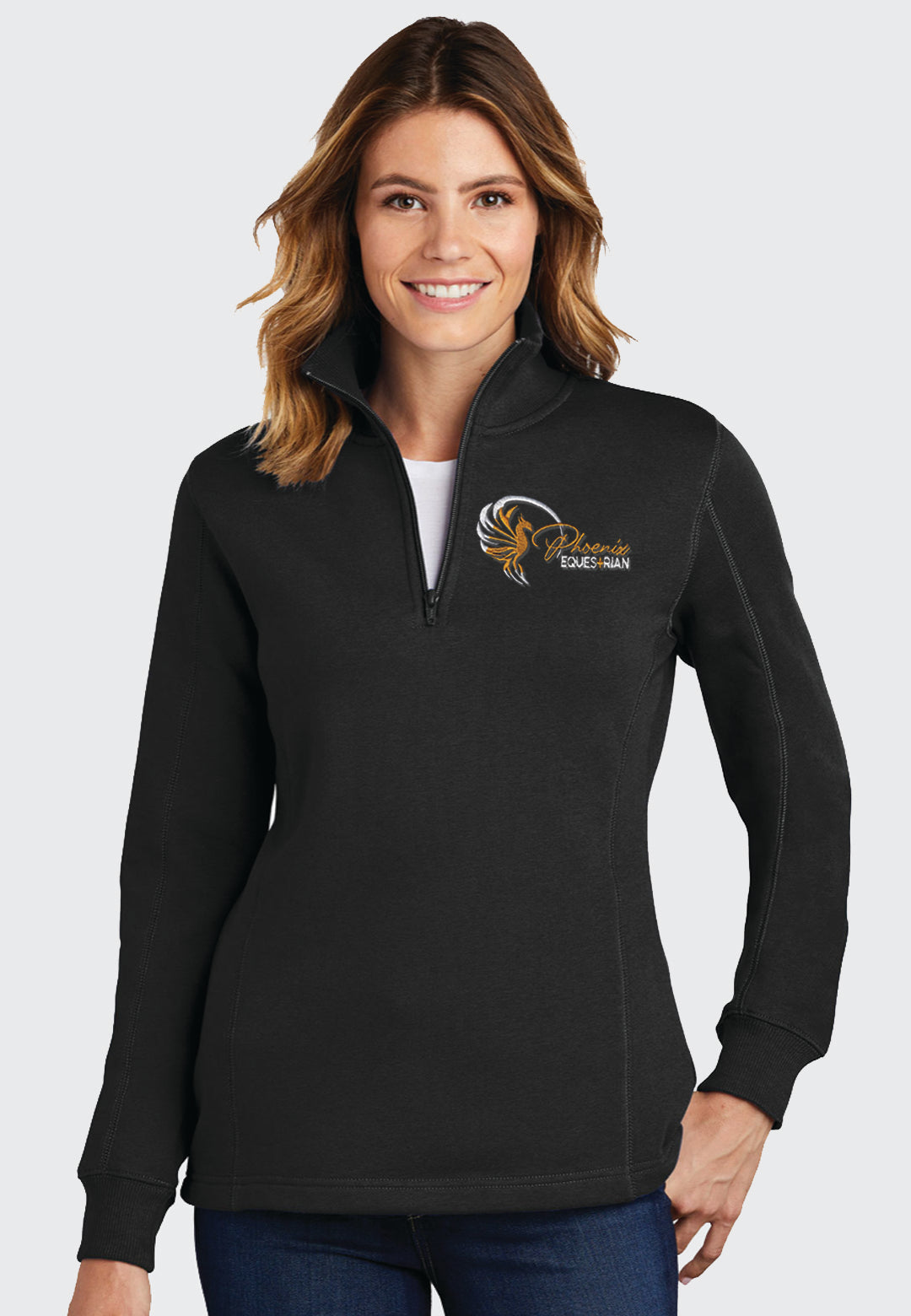 Phoenix Equestrian Team Sport-Tek® 1/4-Zip Sweatshirt - Ladies + Mens Sizes