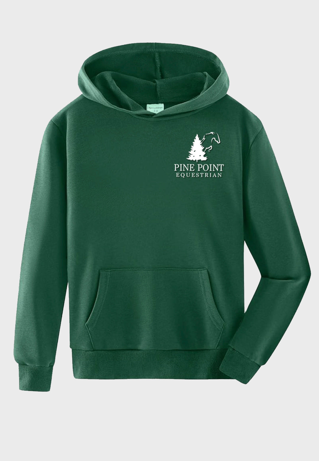 Pine Point Equestrian Spring&Gege Youth Solid Classic Hoodie