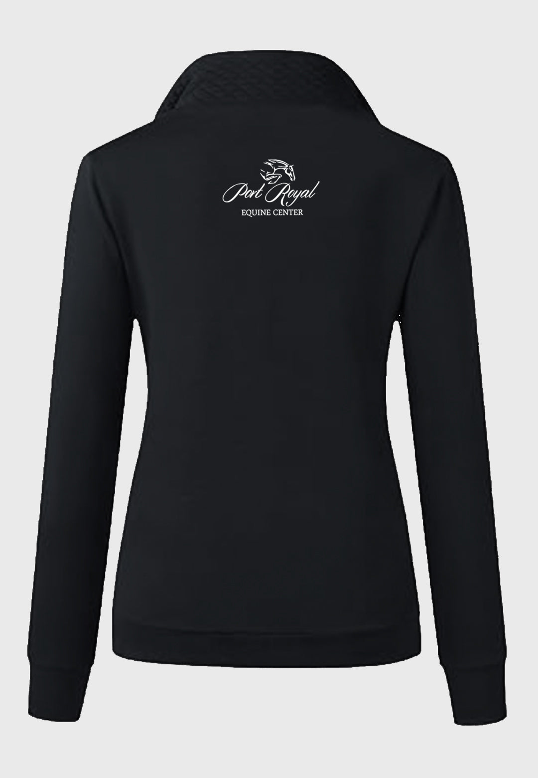 Port Royal Equine Center BTFBM Ladies Quilted 1/4 Zip Sweatshirt