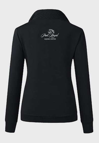Port Royal Equine Center BTFBM Ladies Quilted 1/4 Zip Sweatshirt