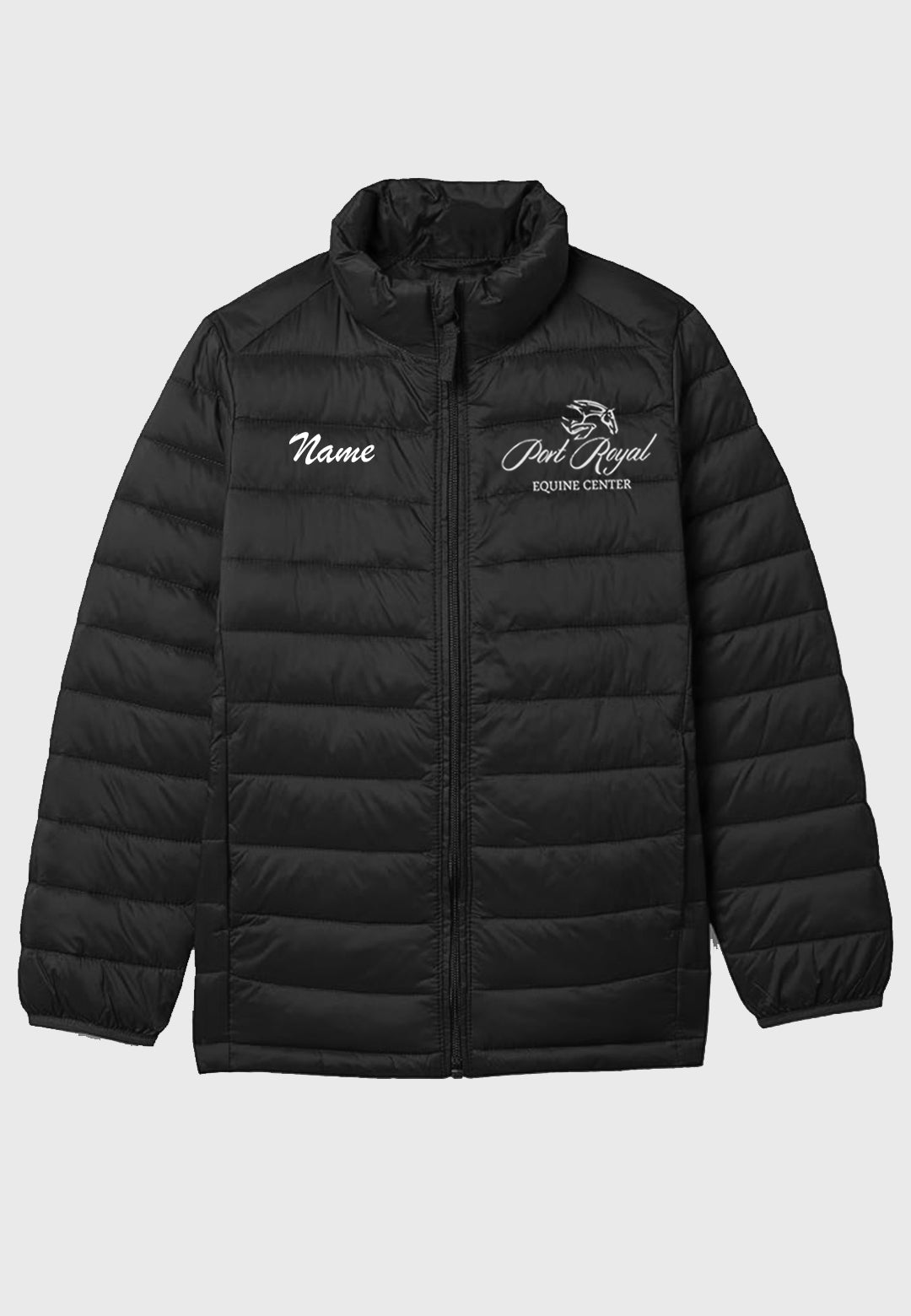 Port Royal Equine Center Essential Youth Lightweight Water-Resistant Packable Puffer Jacket