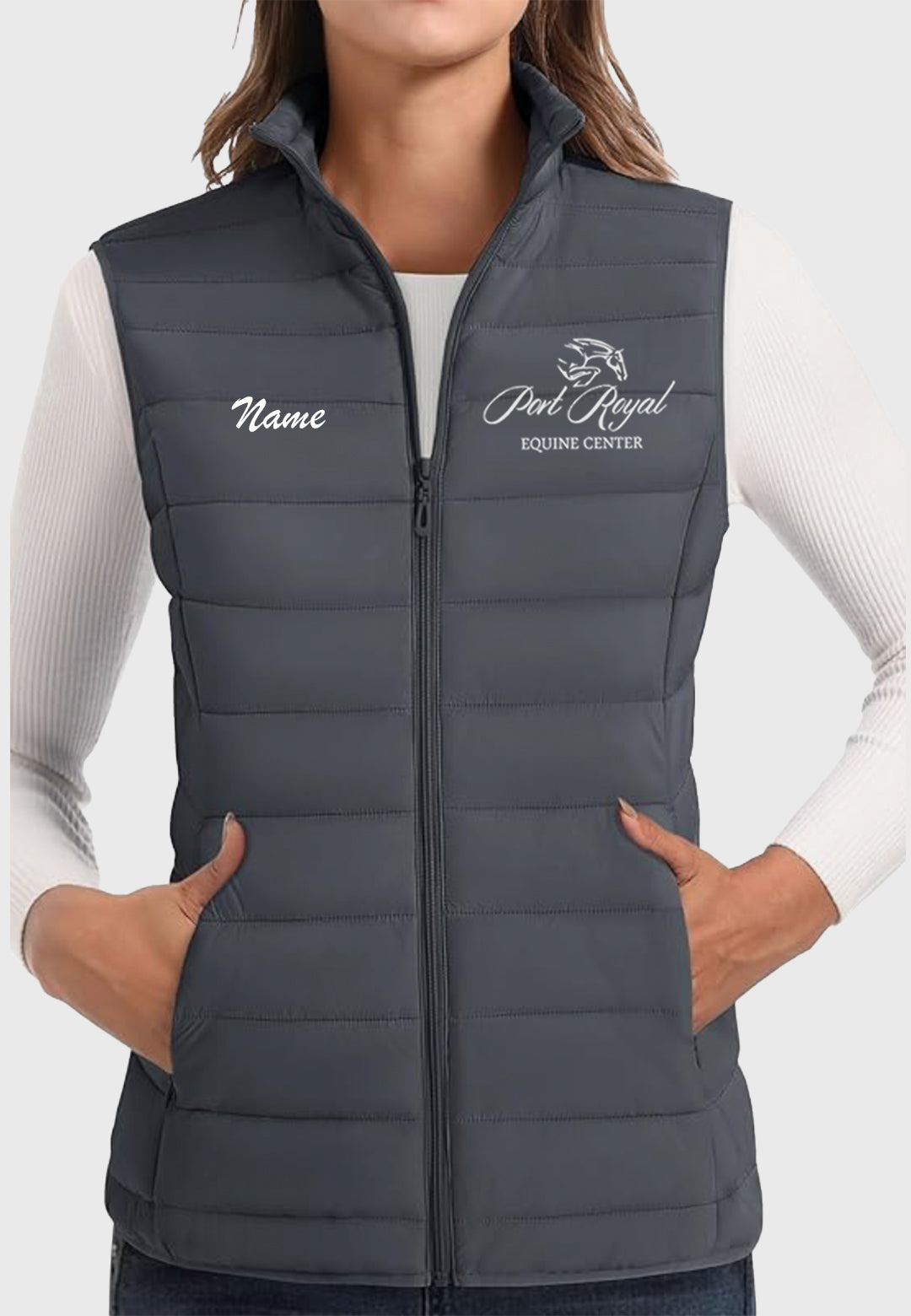 Port Royal Equine Center MAGCOMSEN Lightweight Women's Puffer Vest, 2 Color Options