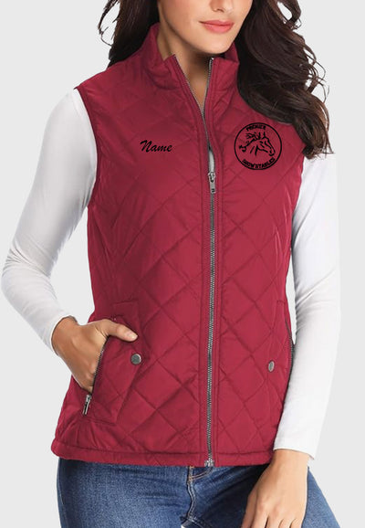 Premier Show Stables Miss Molly Quilted Vest, 2 Color Options