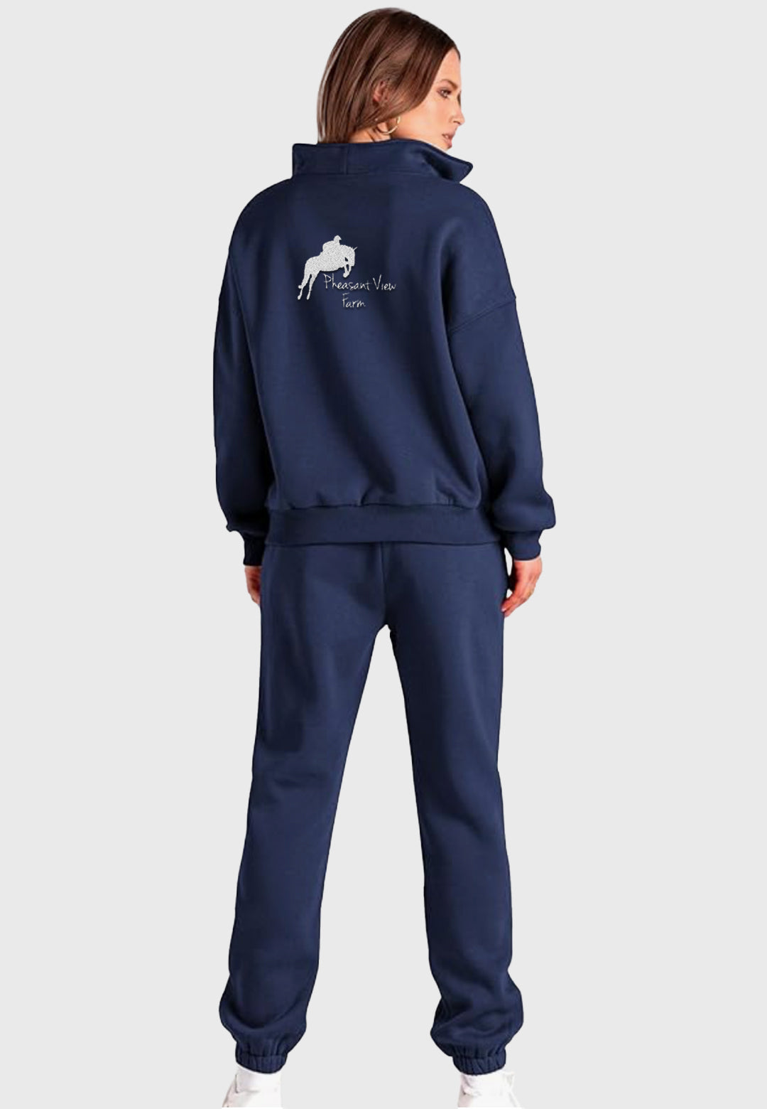Pheasant View Farm BTFBM 2-PIECE LOUNGE HOODIE OVERSIZED SWEATSUIT SET