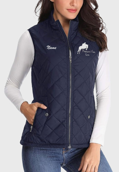 Pheasant View Farm Fuinloth Women's Quilted Vest, 2 Color Options