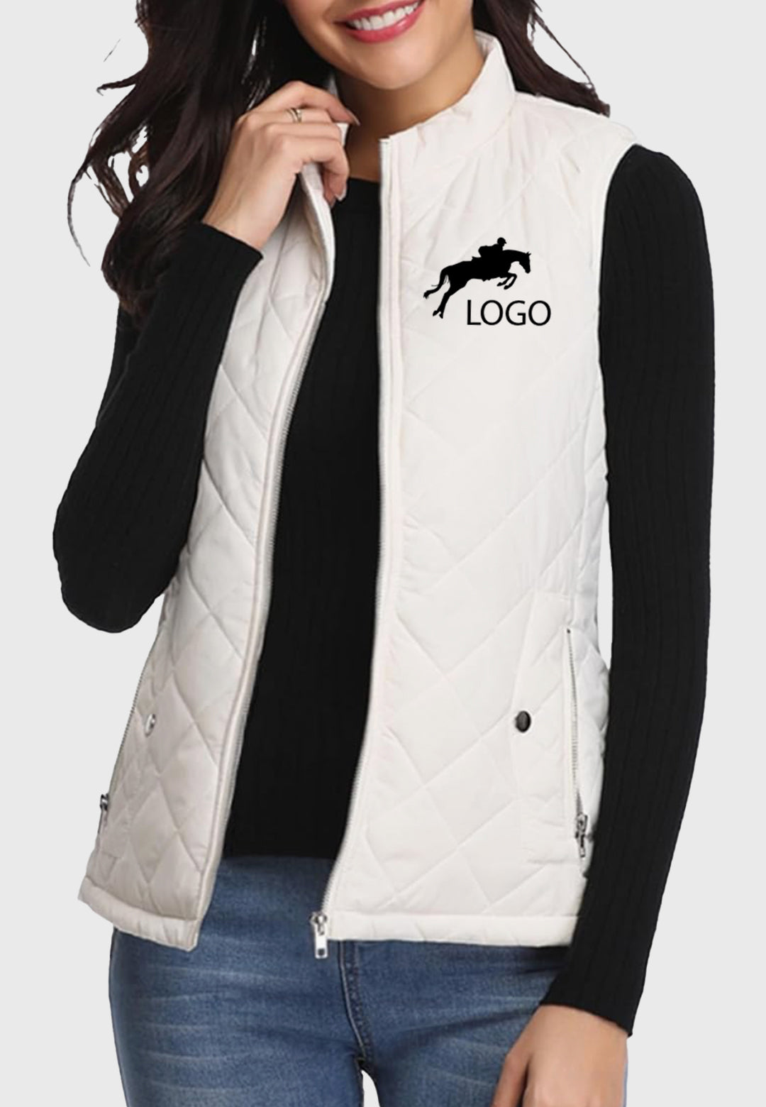 Package A Ladies Quilted Vest