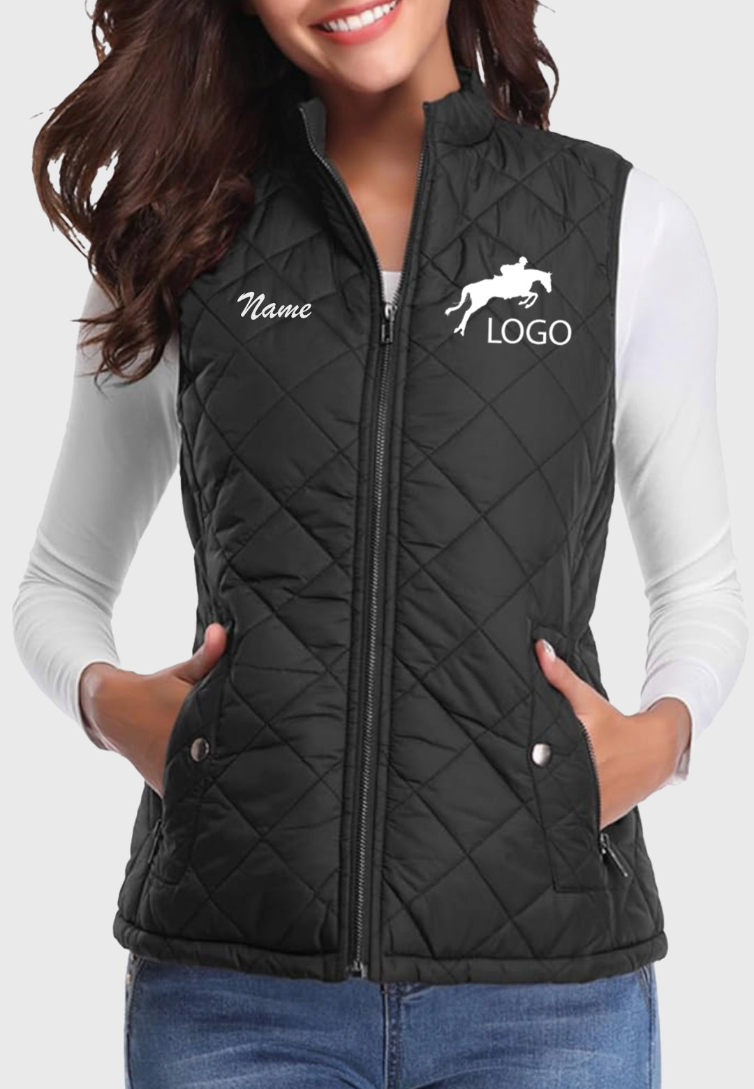 Package A Ladies Quilted Vest