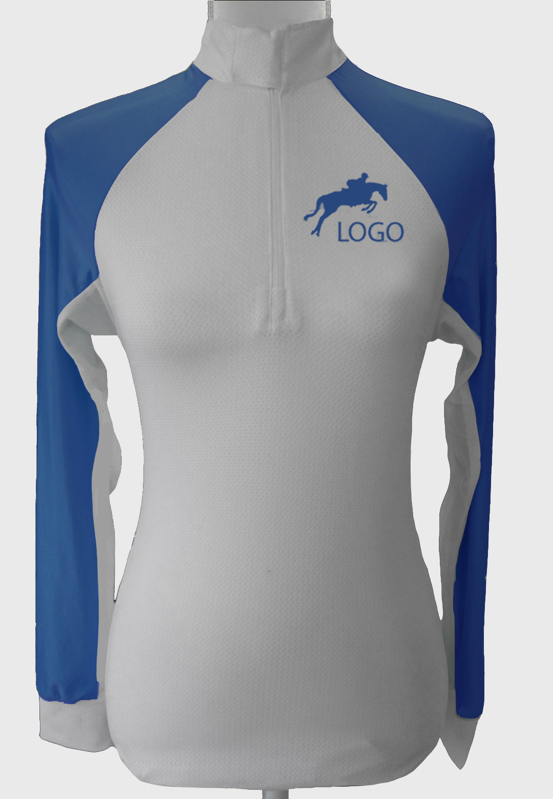 Package C Custom Show Shirt with Customizable Sleeves, Youth + Ladies Sizes