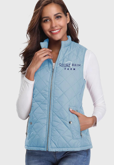 Quiet Rein Farm Women's Quilted Vest, 2 Color Options